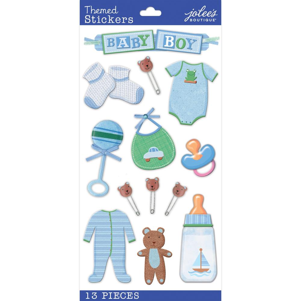 Baby Boy Themed Stickers