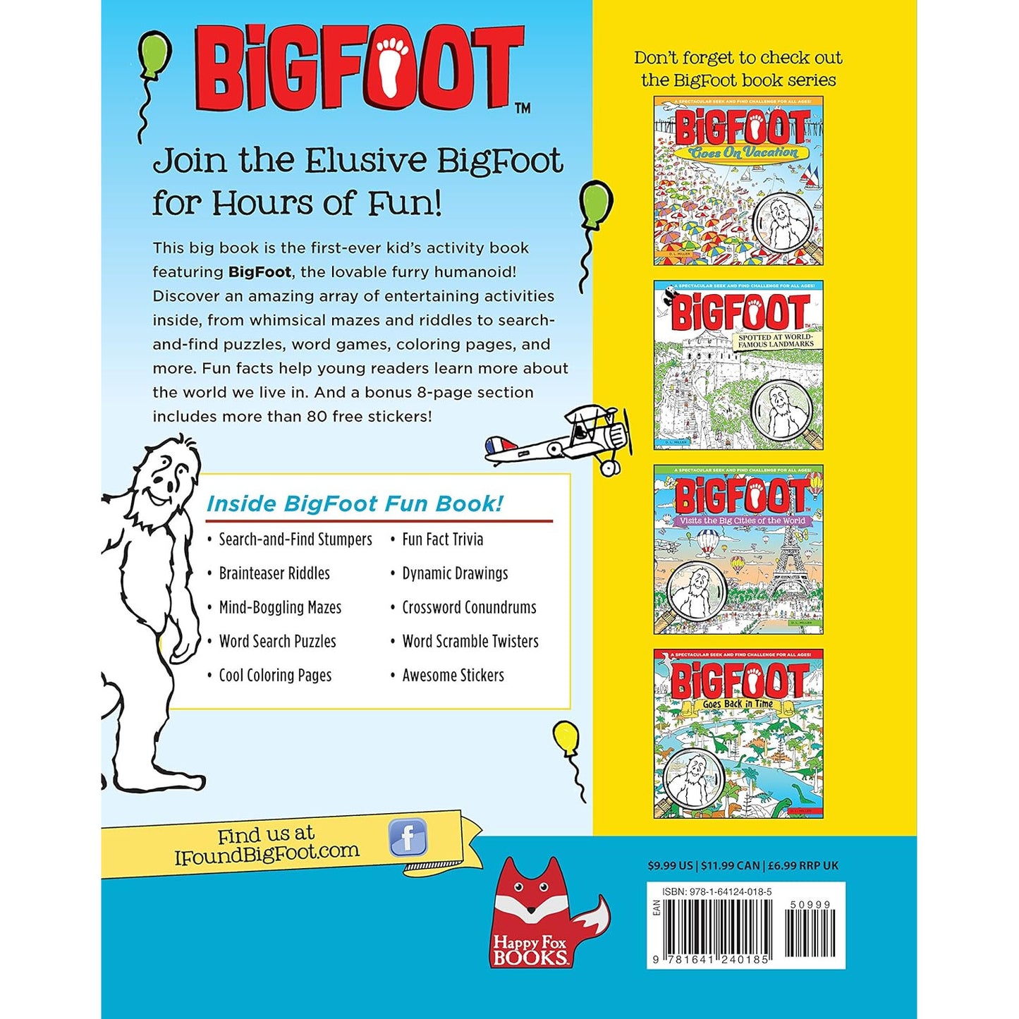 Big Foot Fun Book