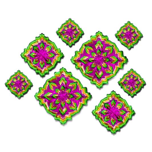 Botanical Buds Set of 8 Stars