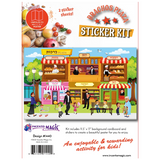 Brachos Plaza Sticker Kit