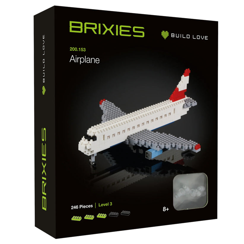 Brixies Build Your Own Airplane – Craft N Color