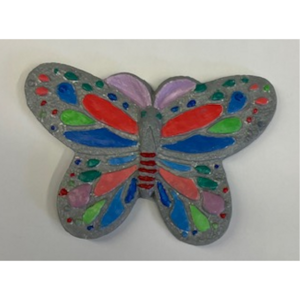 Butterfly Plaque Plaster Mold