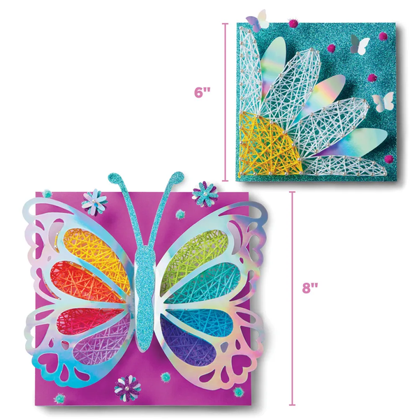 Butterfly String Butterfly String Art – Craft N Color