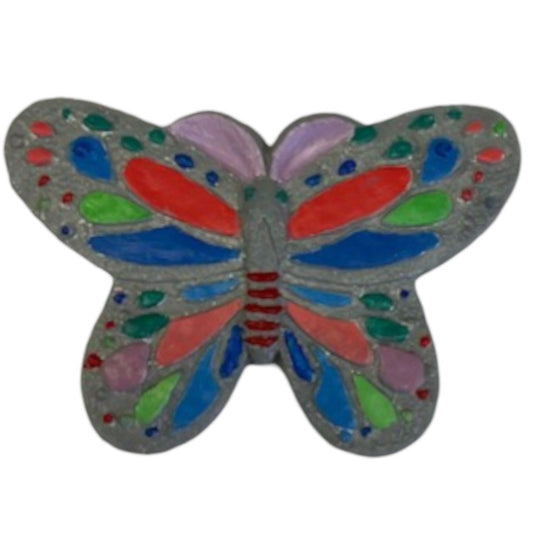 Butterfly Plaque Ready to Paint Plaster Mold