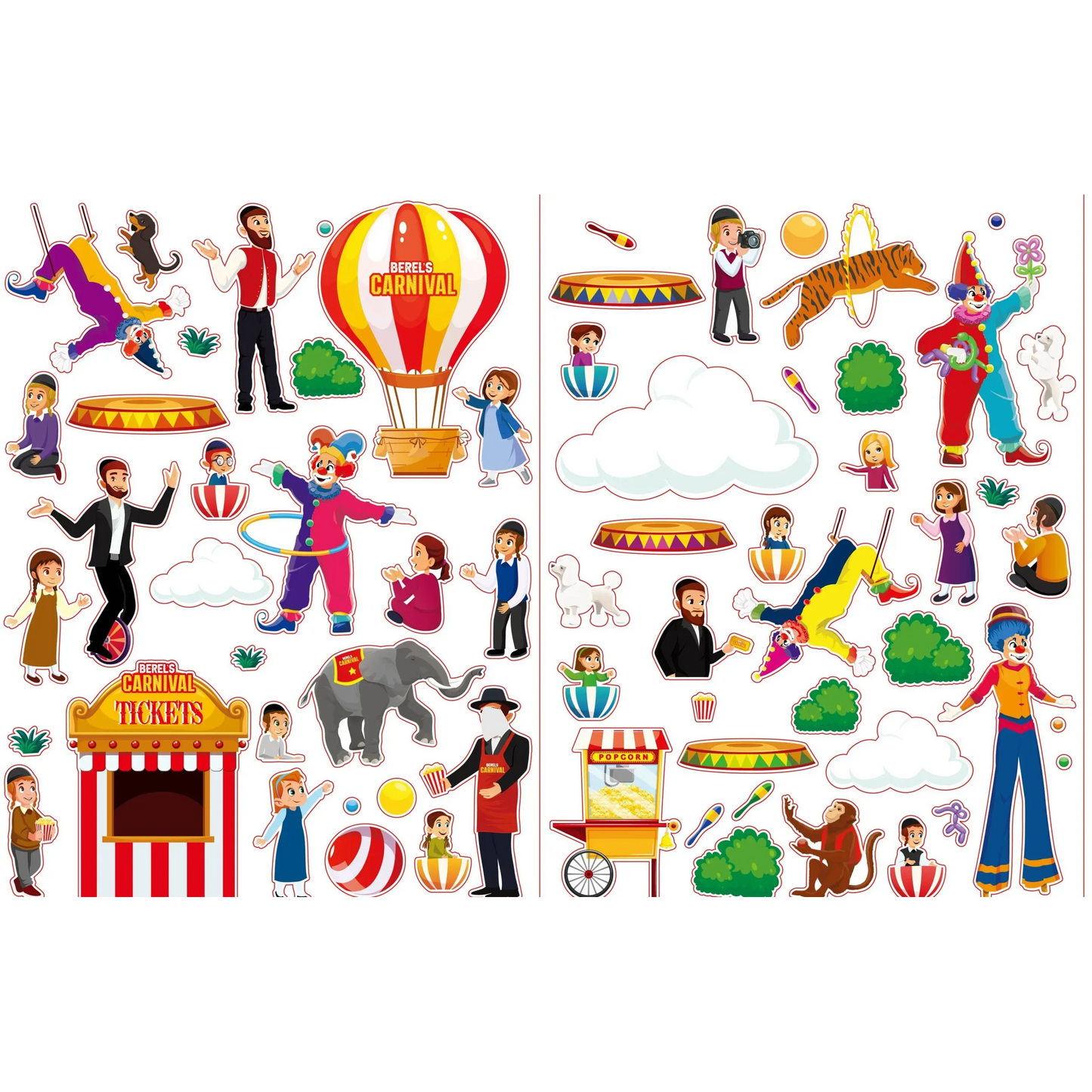 Carnival Sticker Kit