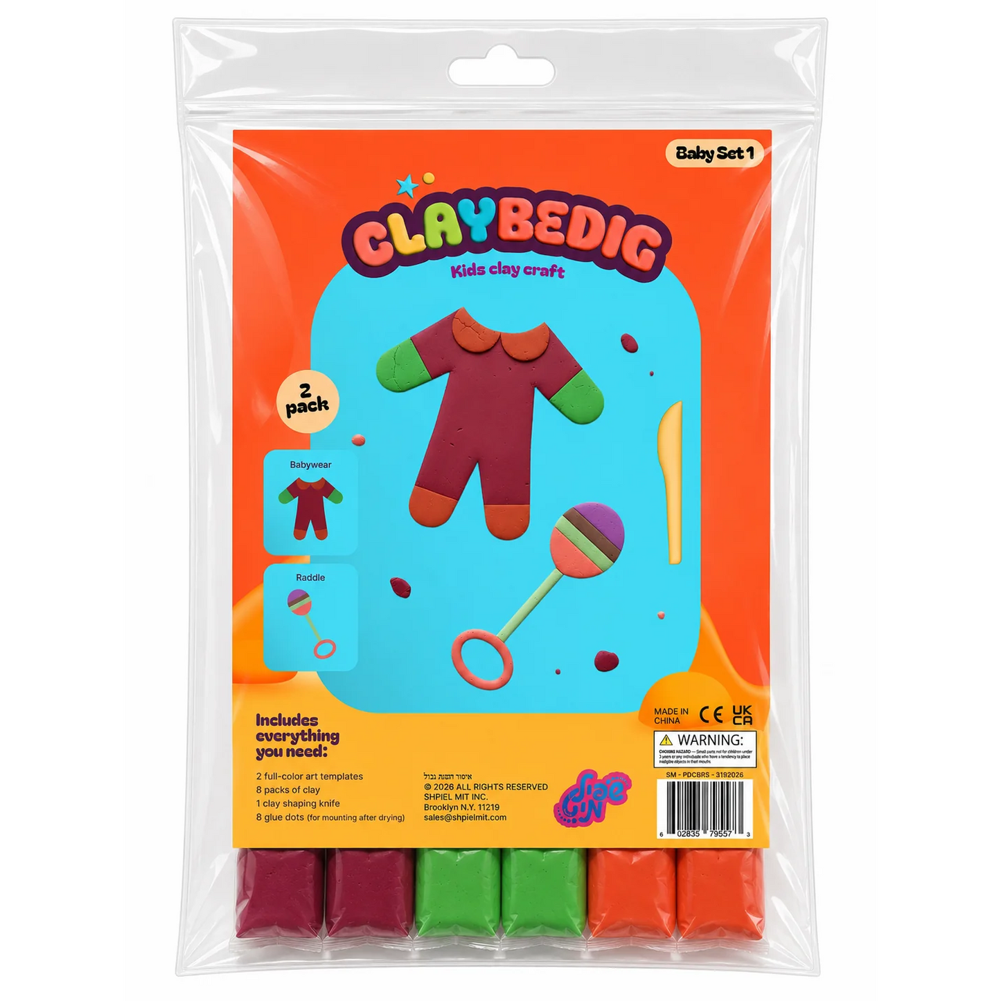 Clay Baby Set
