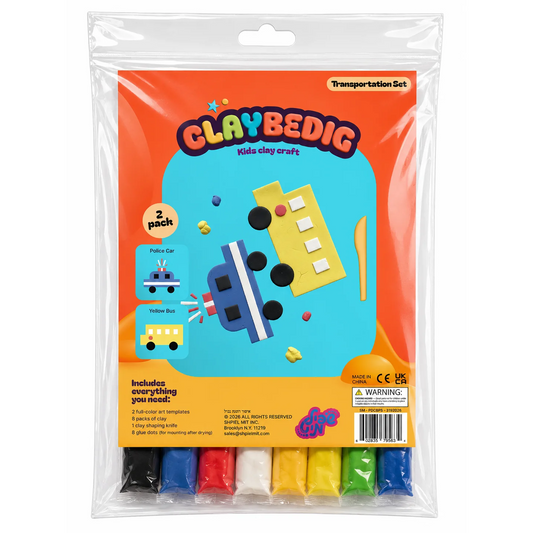 Clay Transportation Set