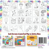 Color By Shapes & More Coloring Book