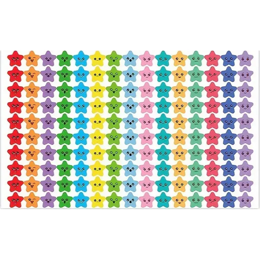 Colorful Star Stickers