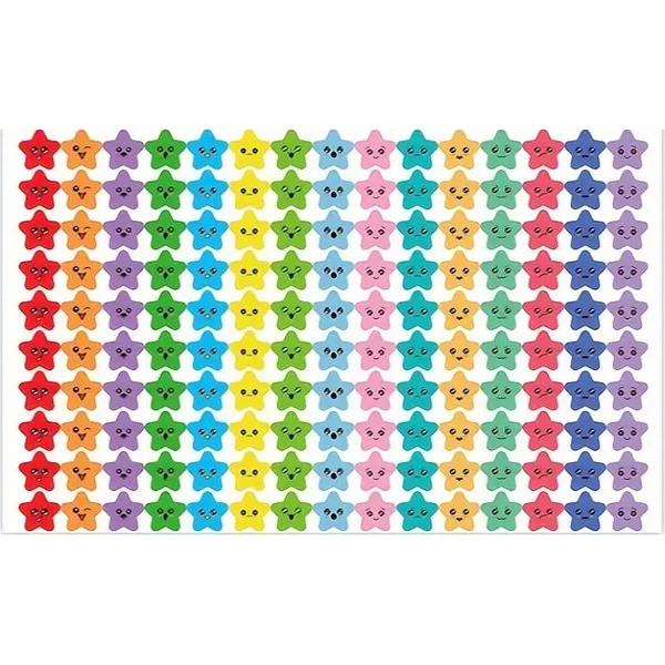 Colorful Star Stickers