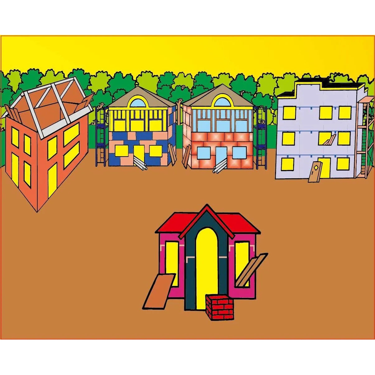 Construction Sticker Kit