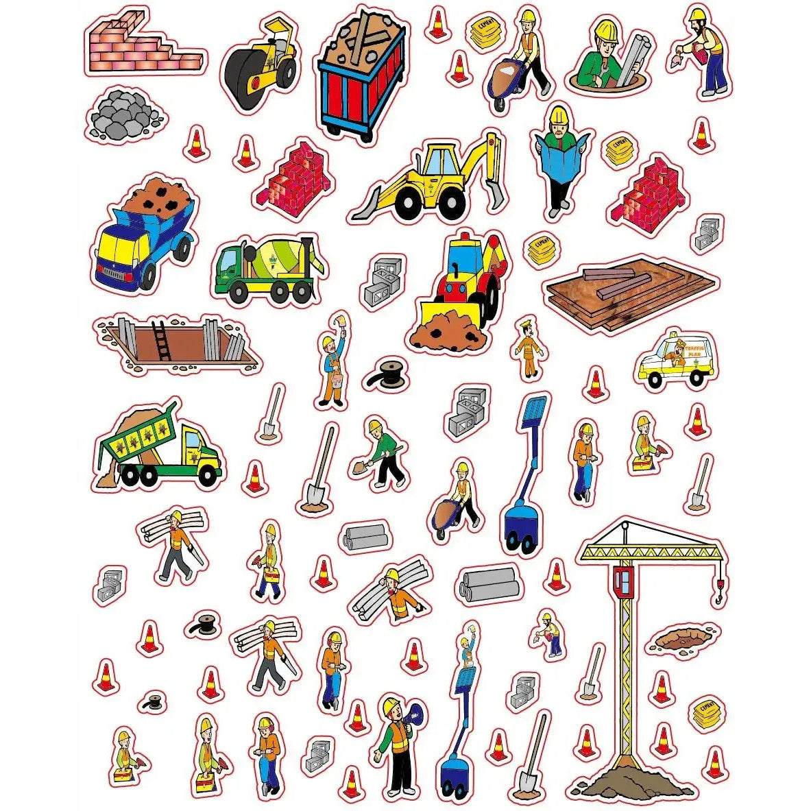 Construction Sticker Kit