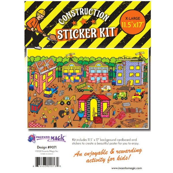 Construction Sticker Kit