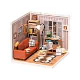 Cozy Living Lounge DIY Plastic Miniature House