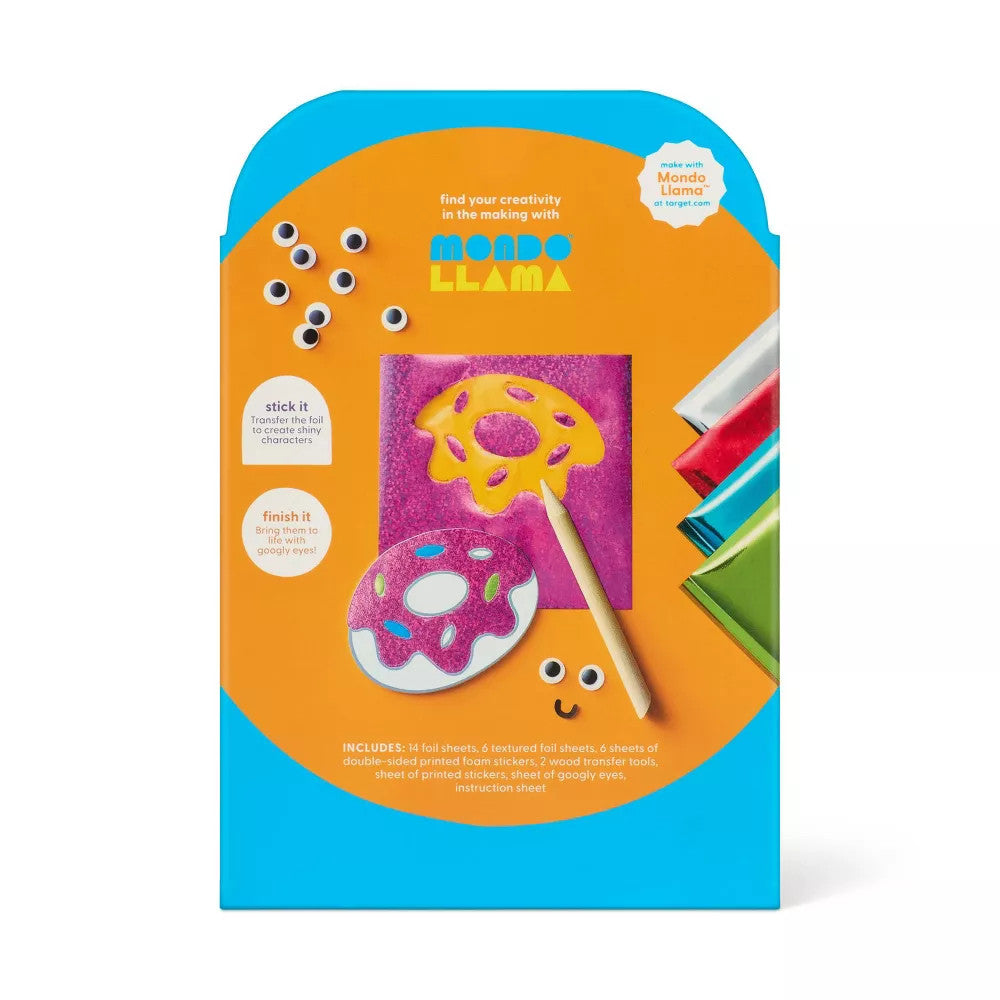 Create Your Own Summer Food Foil Stickers Kit