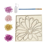 Crushed Glass Flower Kit