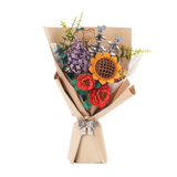 DIY Flower Bouquet 3D Wooden Puzzle