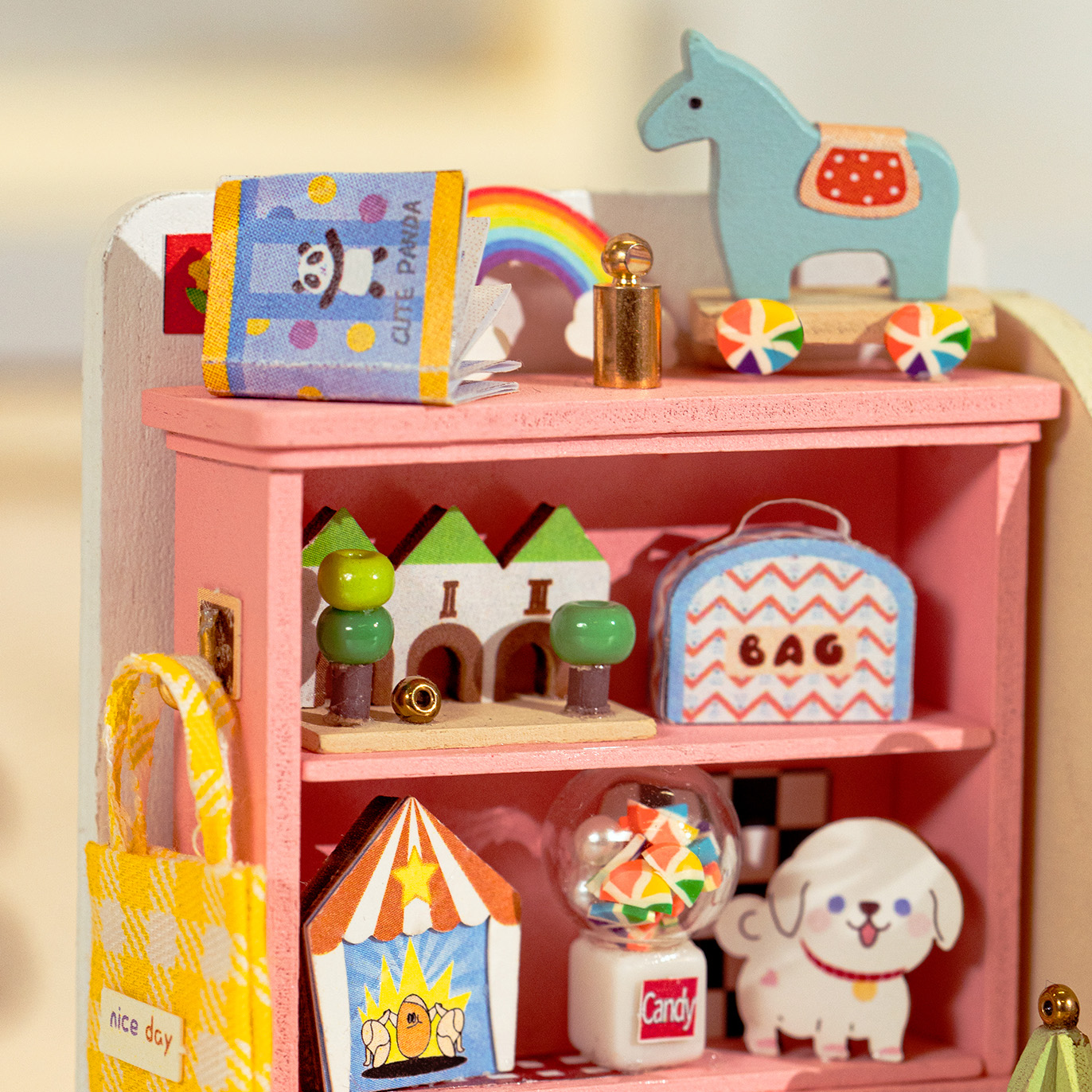 DIY Miniature Childhood Toy House