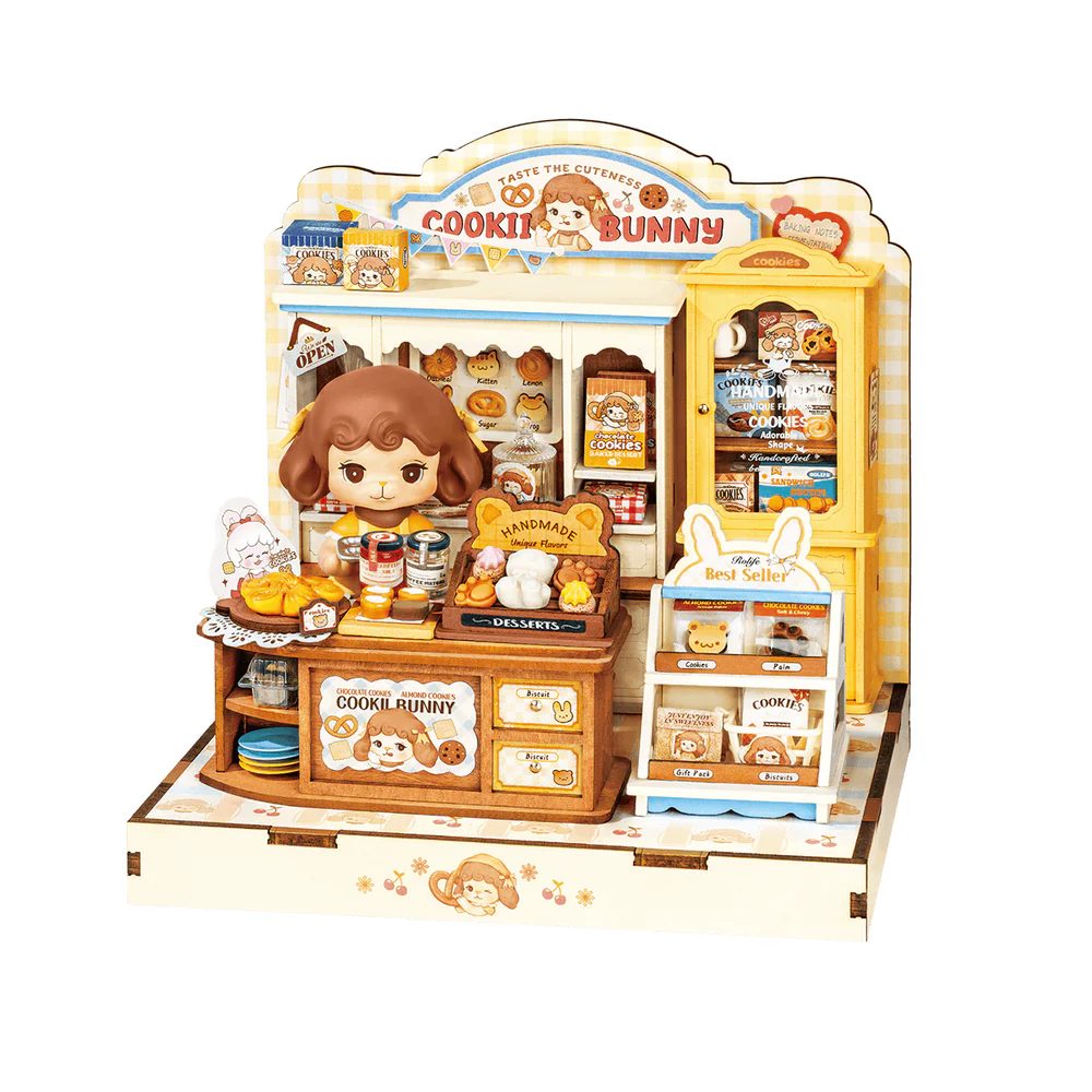 DIY Miniature Cookii Bunny's Cookie Shop