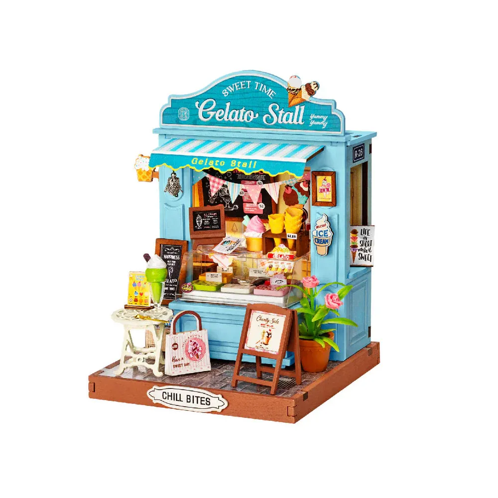 DIY Miniature Gelato Stall