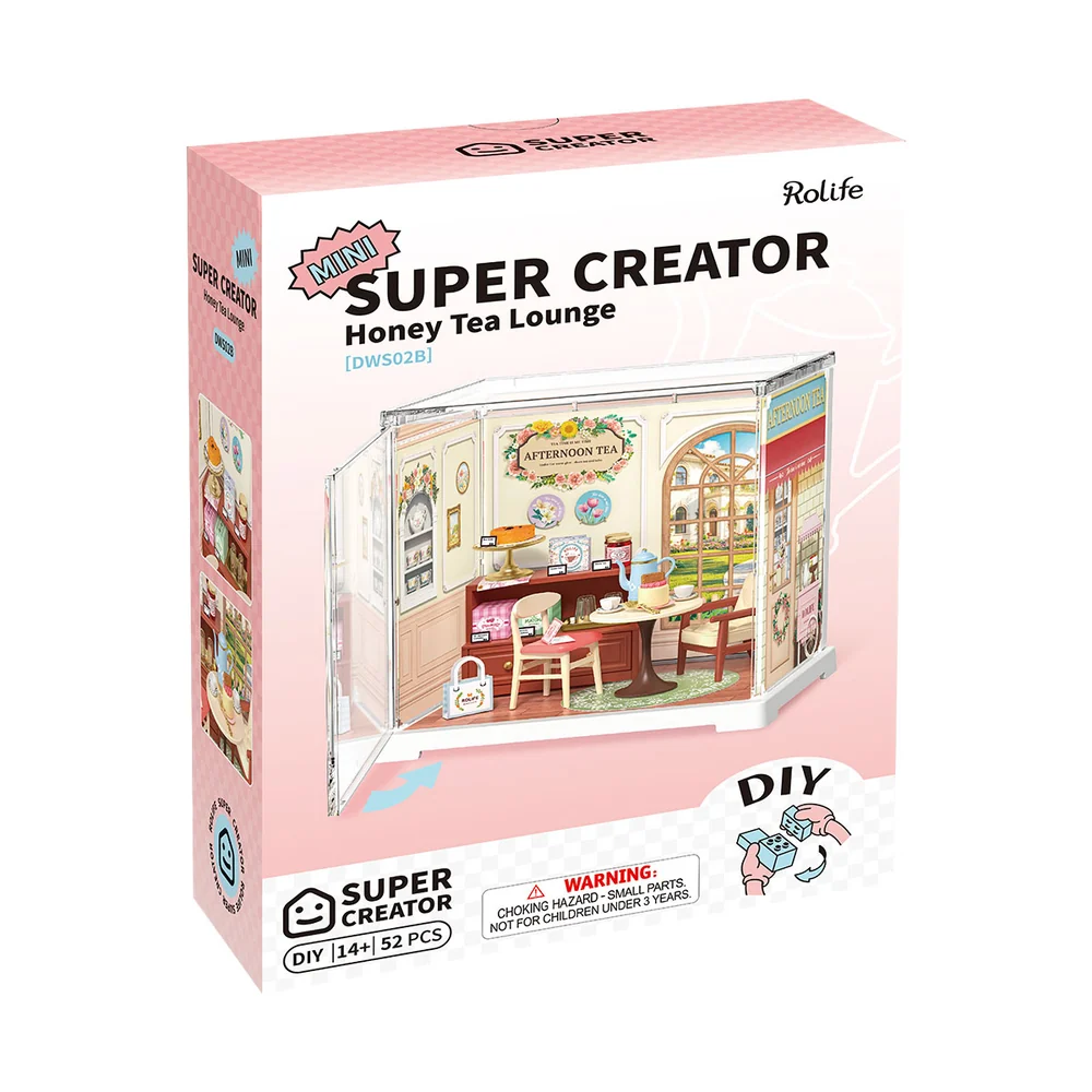 DIY Miniature Honey Tea Lounge