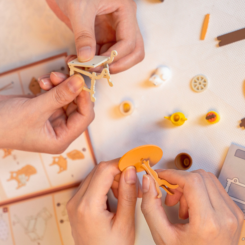 DIY Miniature House Fancy Tea Yard