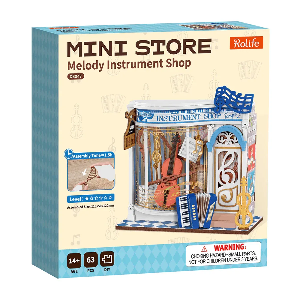 DIY Miniature Melody Instrument Shop