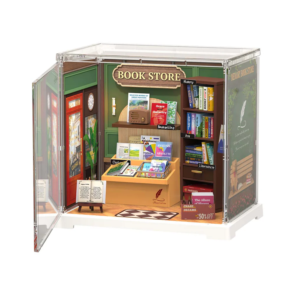 DIY Miniature Memory Book Store