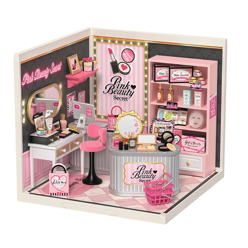 DIY Miniature Pink Beauty Secret