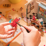 DIY Miniature Rainbow Candy House