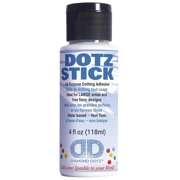 Diamond Dotz Stick Adhesive Bottle 4 oz