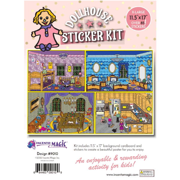 Dollhouse Sticker Kit