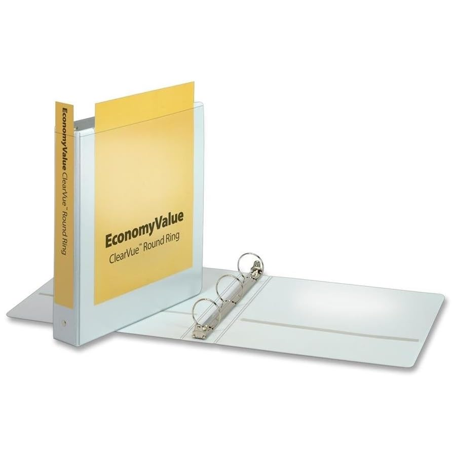 Economy View Binder, White