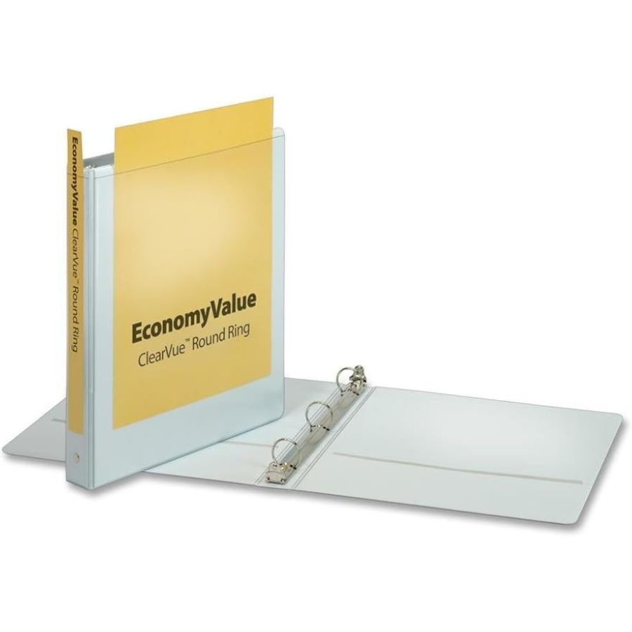 Economy View Binder, White