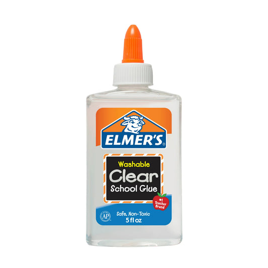 Elmer's 5 oz Washable School Glue - Clear