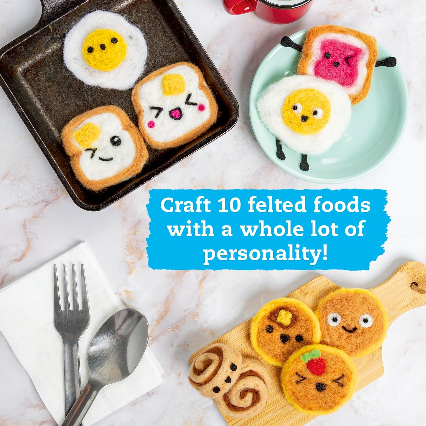 Felted Food Friends