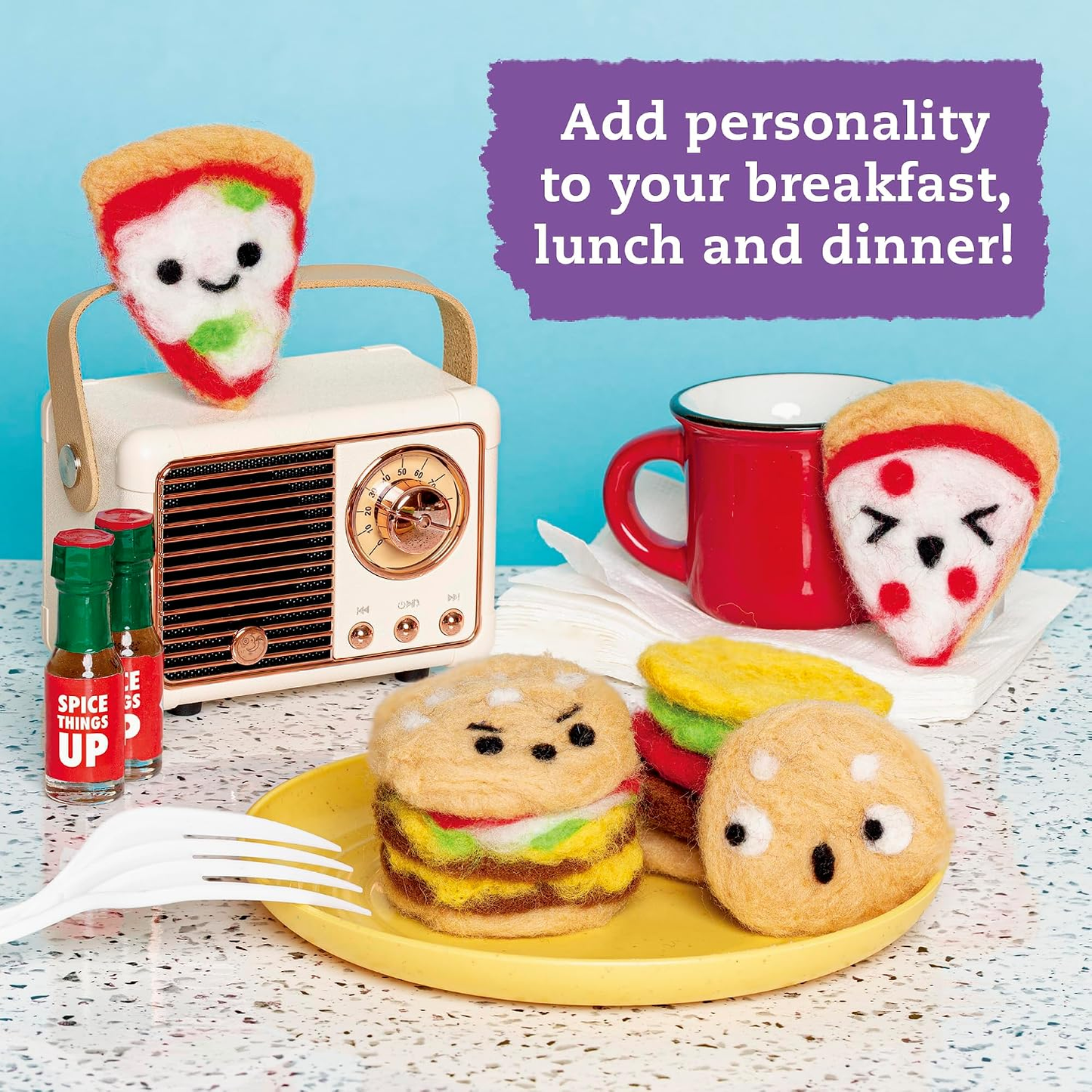 Felted Food Friends