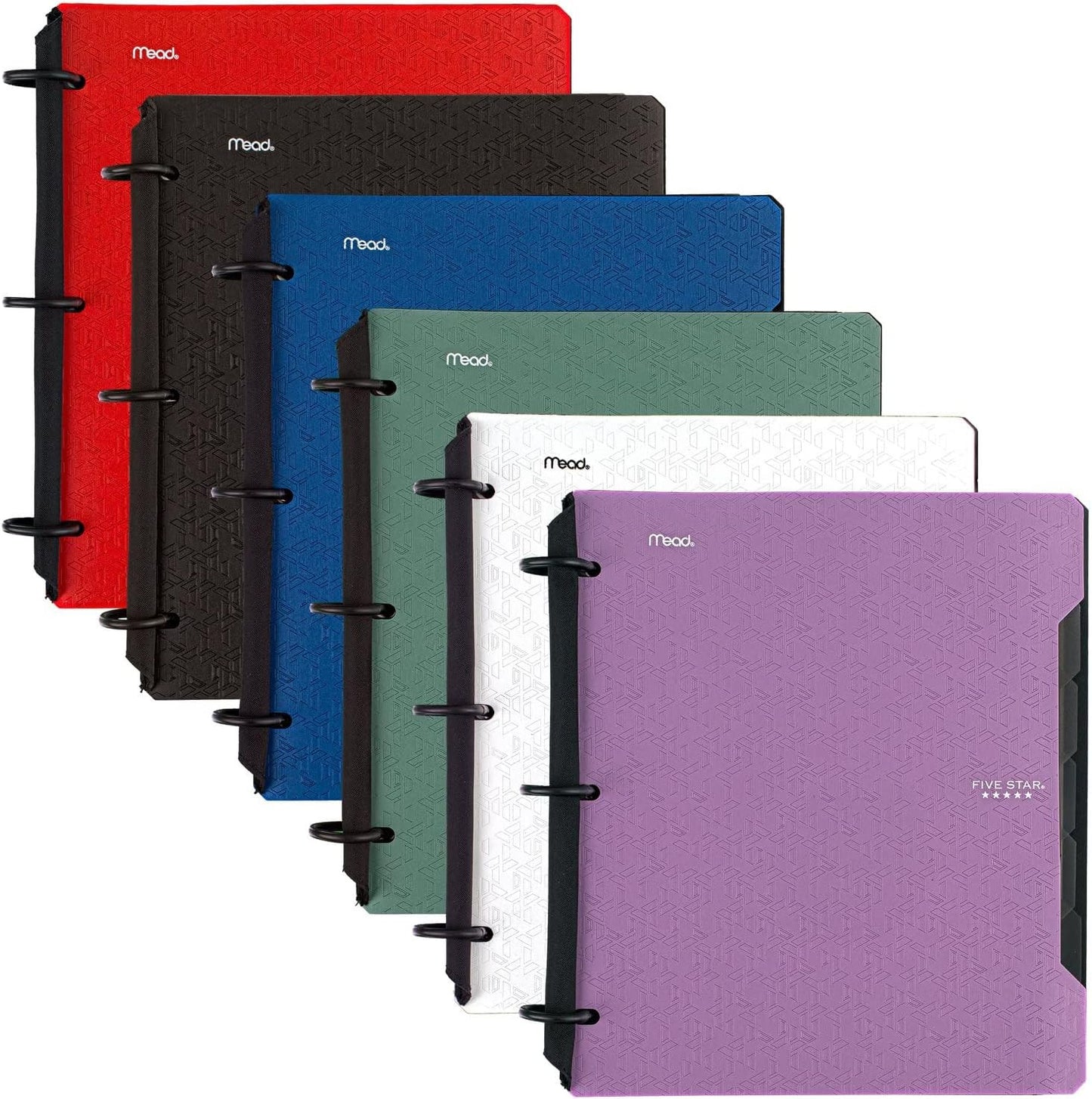 Five Star Flex 1 1/2" Hybrid Notebinder, 80 Sheets, College Ruled
