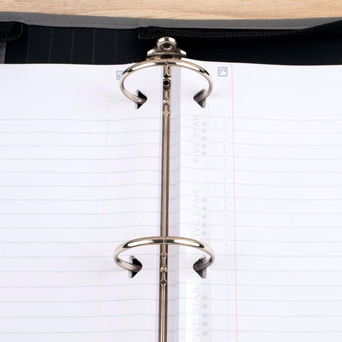 Five Star Reinforced Filler Paper, Wide Ruled, 8" x 10 1/2", 80 Sheets/Pack