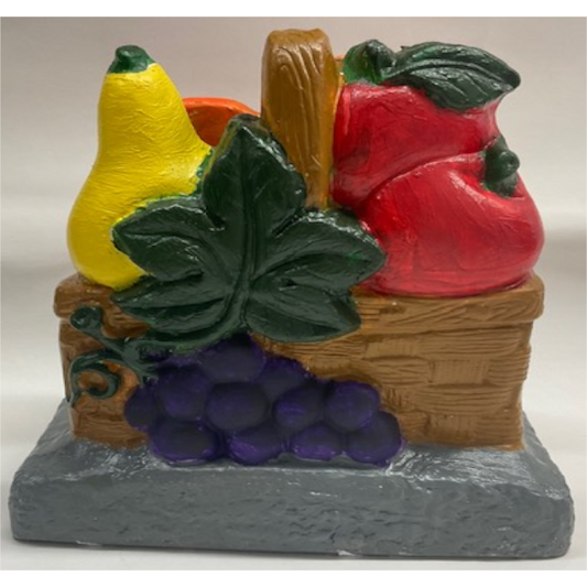 Fruit Basket Napkin Holder Plaster Mold