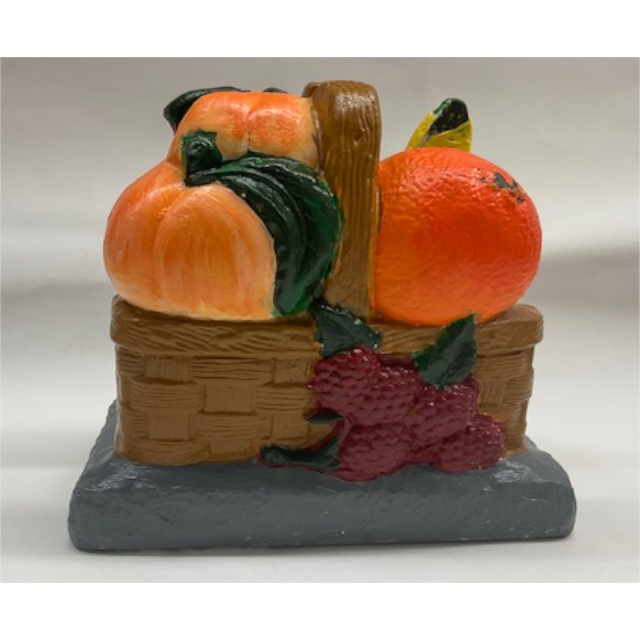 Fruit Basket Napkin Holder Plaster Mold