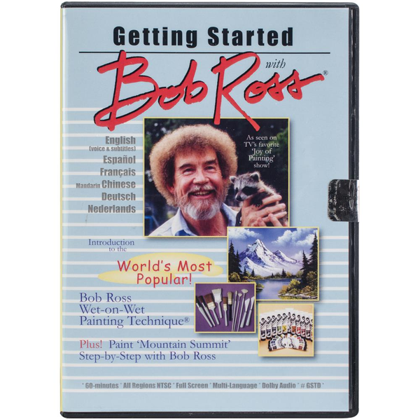 Getting Started W/Bob Ross Oil Painting DVD