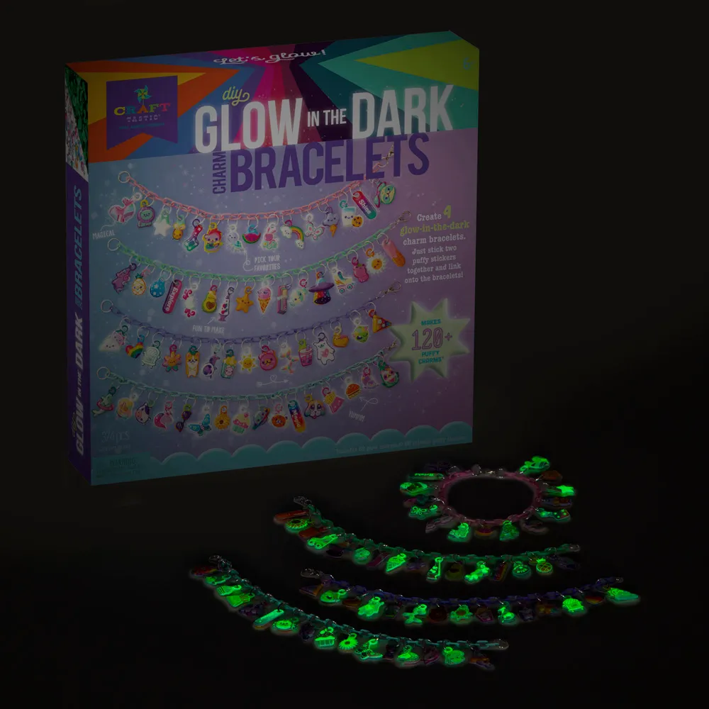 Glow In The Dark Charm Bracelets