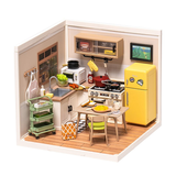 Happy Meals Kitchen DIY Plastic Miniature House