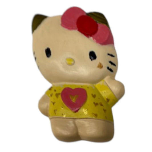 Hello Kitty Plaque Ready to Paint Plaster Mold