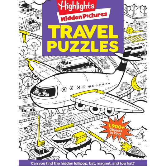 Hidden Pictures Travel Puzzles Book