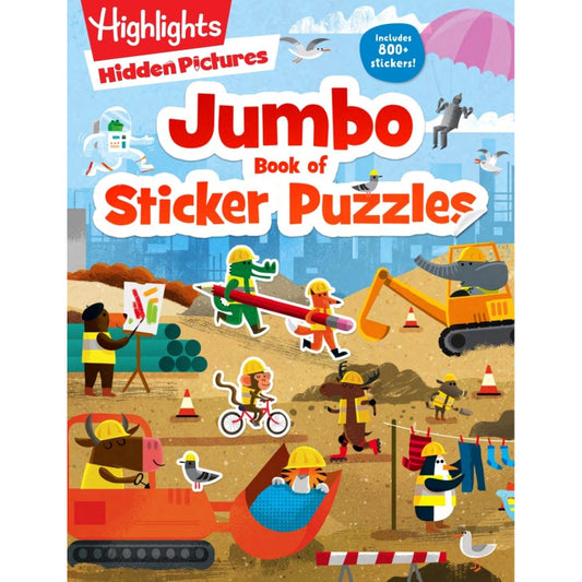 Jumbo Book of Sticker Puzzles