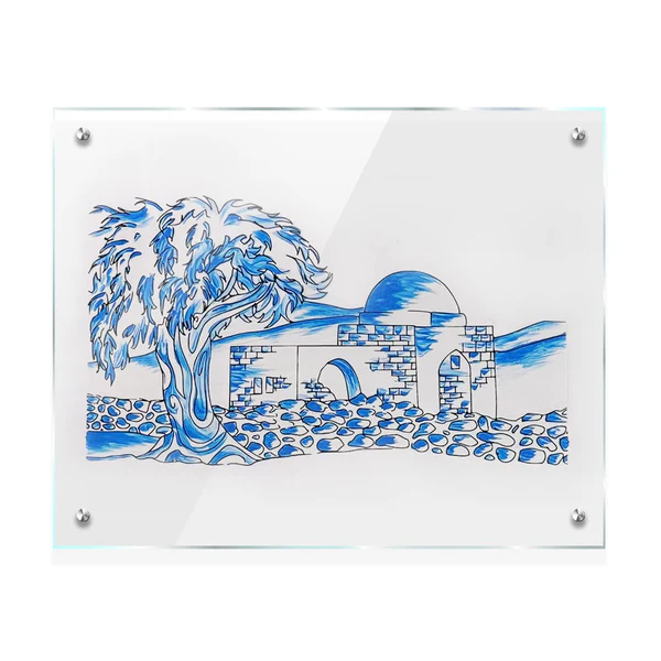 Kever Rochel Lucite 10" x 12" Painting Kit