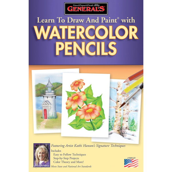 Learn To Draw And Paint With Watercolor Pencils Book