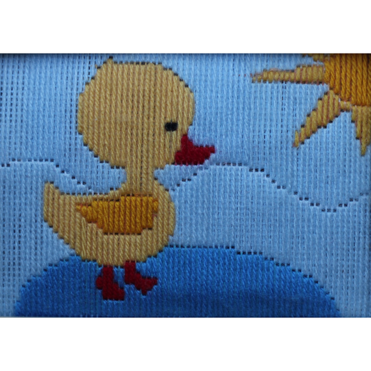 Long Stitch Tapestry Duck